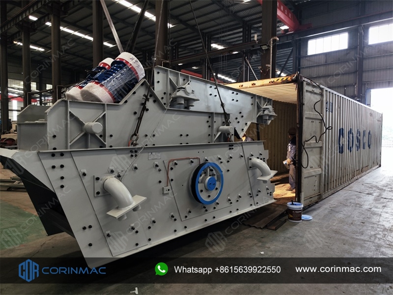 CORINMAC отправила дробильное оборудование в Казахстан