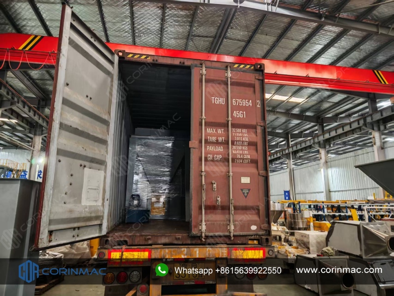 Линия по просеиванию песка производительностью 10–15 тонн в час отправлена ​​в Чили