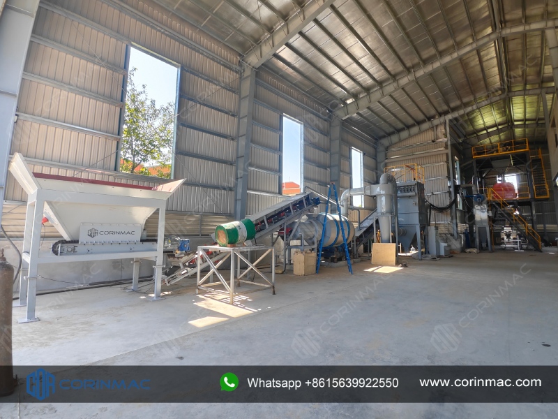 В Мьянме установлена ​​специализированная линия по производству сухих строительных растворов CORINMAC.