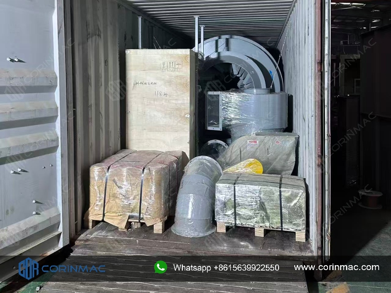 Успешно поставлена ​​в Кот-д'Ивуар производственная линия по сушке песка производительностью 10 тонн в час.