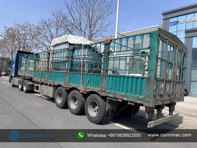 Линия по производству сухих строительных растворов Corinmac успешно отгружена в Россию.