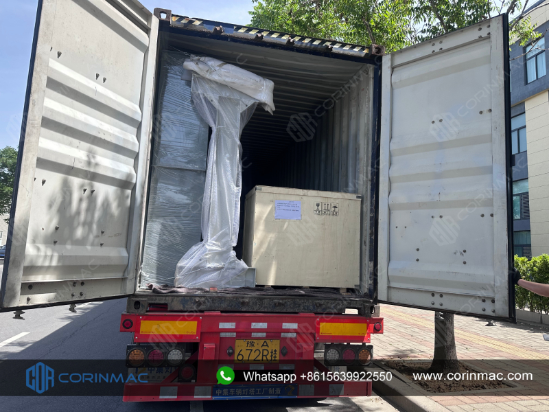 Линия по производству сухих растворов CORINMAC производительностью 10 тонн в час была поставлена ​​в Казахстан.