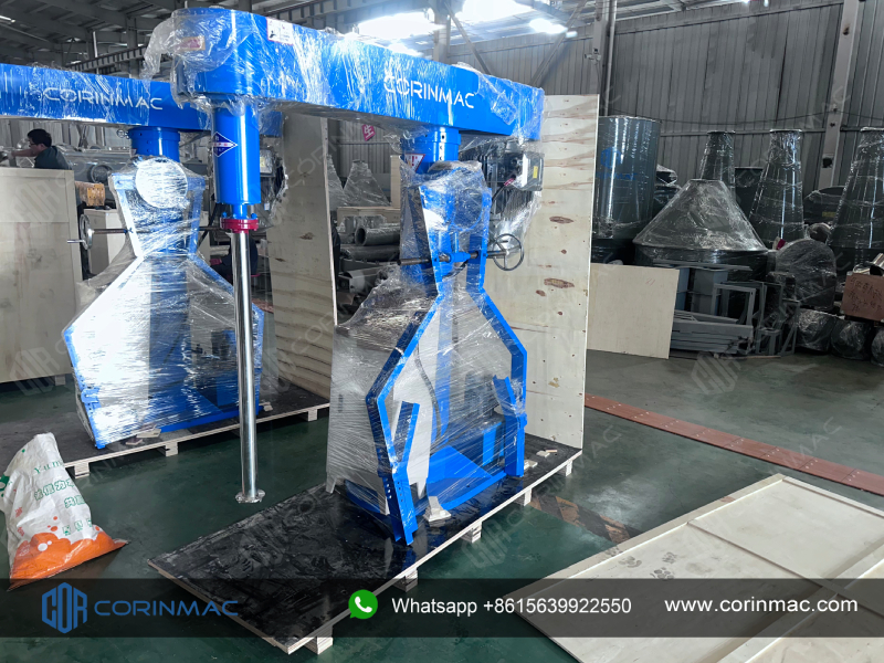 В Казахстан были поставлены диспергаторы Corinmac мощностью 30 кВт.